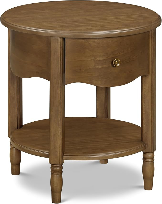 Namesake Liberty Assembled Nightstand in Natural Walnut, Greenguard Gold Certified, Nightstand fo... | Amazon (US)