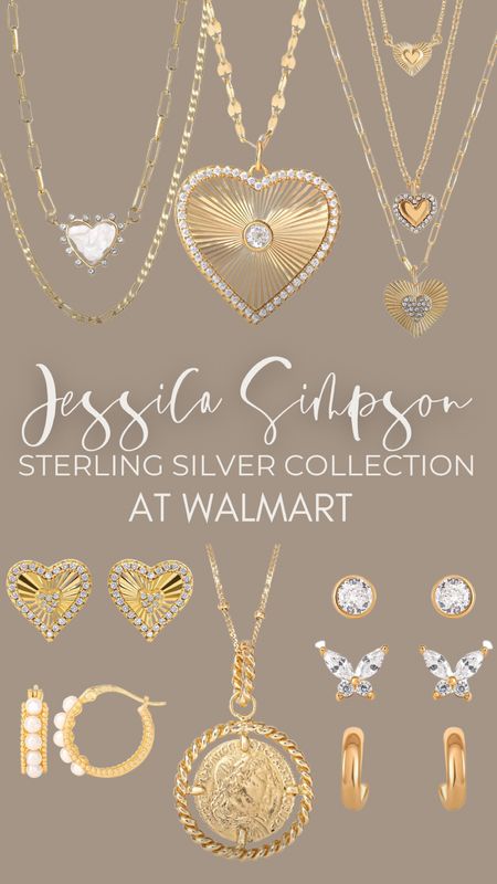 The Jessica Simpson Sterling Silver Collection at Walmart is gorgeous!!

I got the 14k gold plated Sterling silver heart charm/pendant necklace and I love it so much! 

@walmartfashion
#WalmartPartner
#WalmartFashion

#LTKOver40 #LTKStyleTip