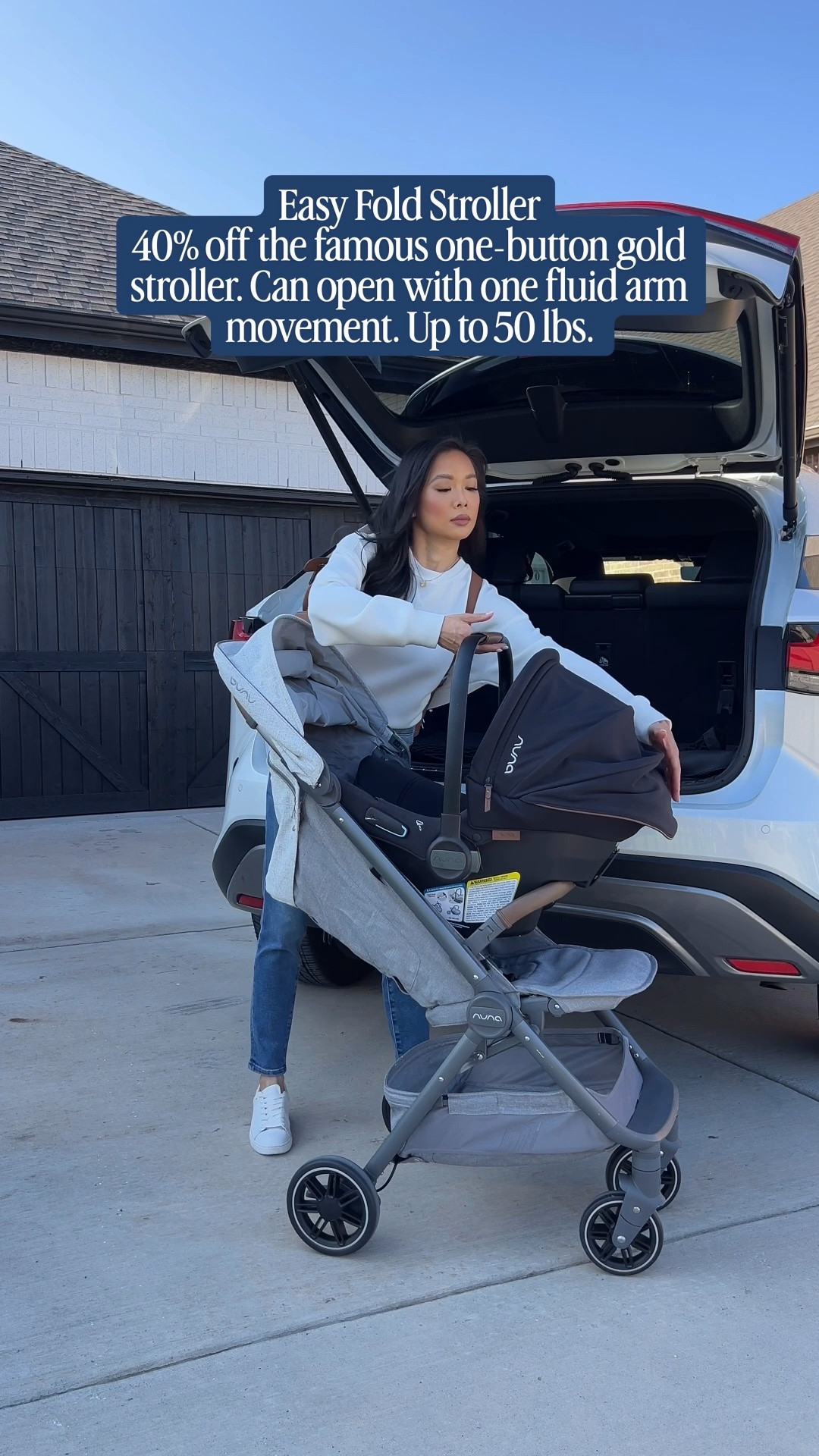 Nuna TRVL stroller on sale!