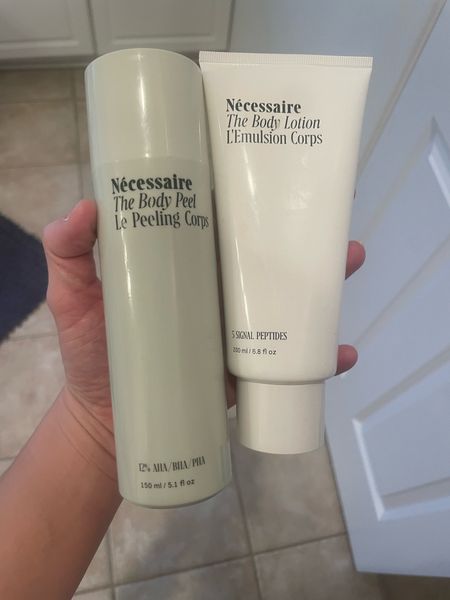 I have had bad KP (keratosis pilaris) for a long time and nothing ever would get the bumps off my arms! I’m so glad I found the Necessaire body peel - it has absolutely transformed my skin. It isn’t irritating or too sticky, and I saw almost instant results ✨✨

Get it at Sephora or their website!

#LTKbeauty #LTKMostLoved #LTKfindsunder100