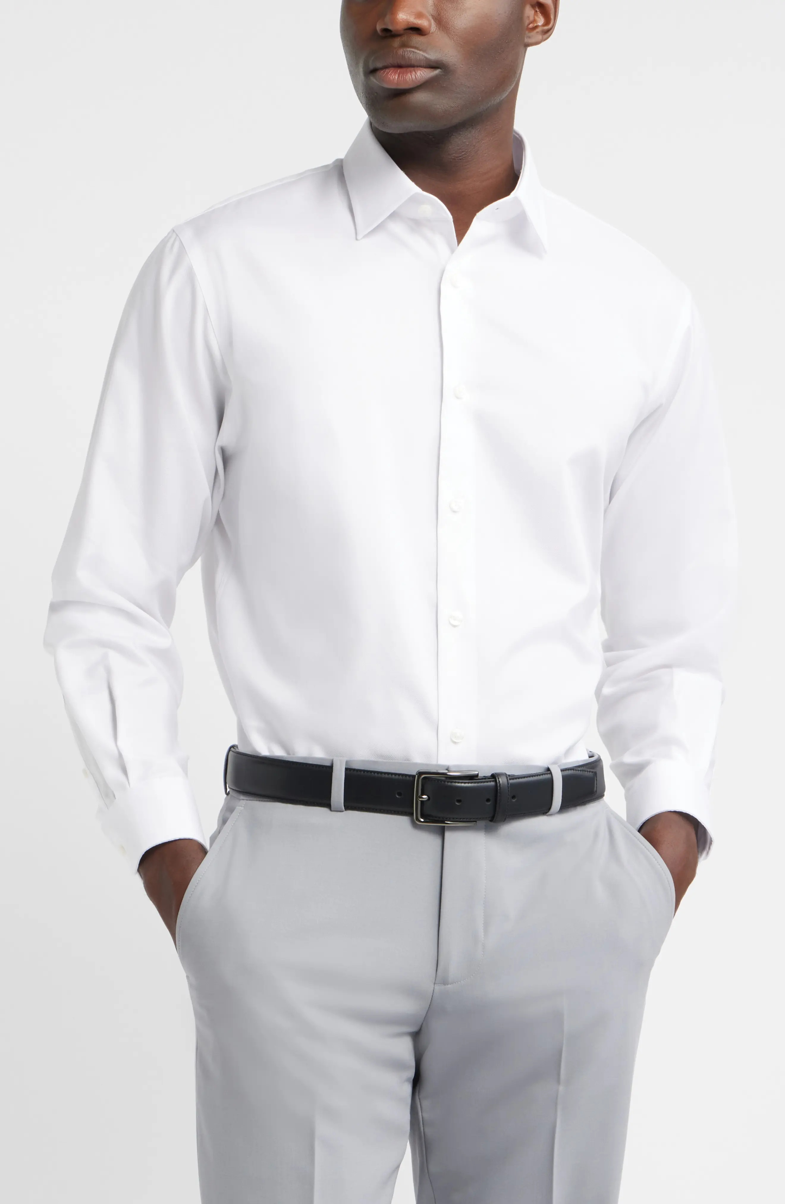 Nordstrom Traditional Fit Cotton Oxford Non-Iron Dress Shirt (Men) | Nordstrom | Nordstrom