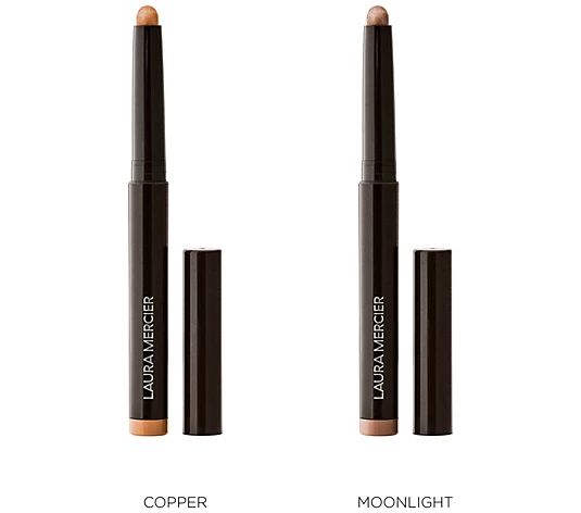 Laura Mercier Longwear Waterproof Caviar Stick Eyeshadow Duo - QVC.com | QVC