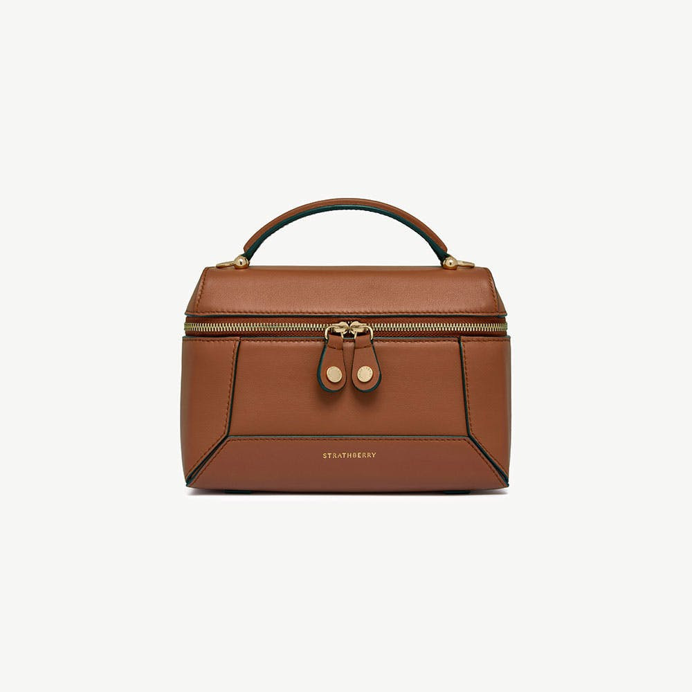 Strathberry - Mosaic Vanity Bag - Tan | Strathberry