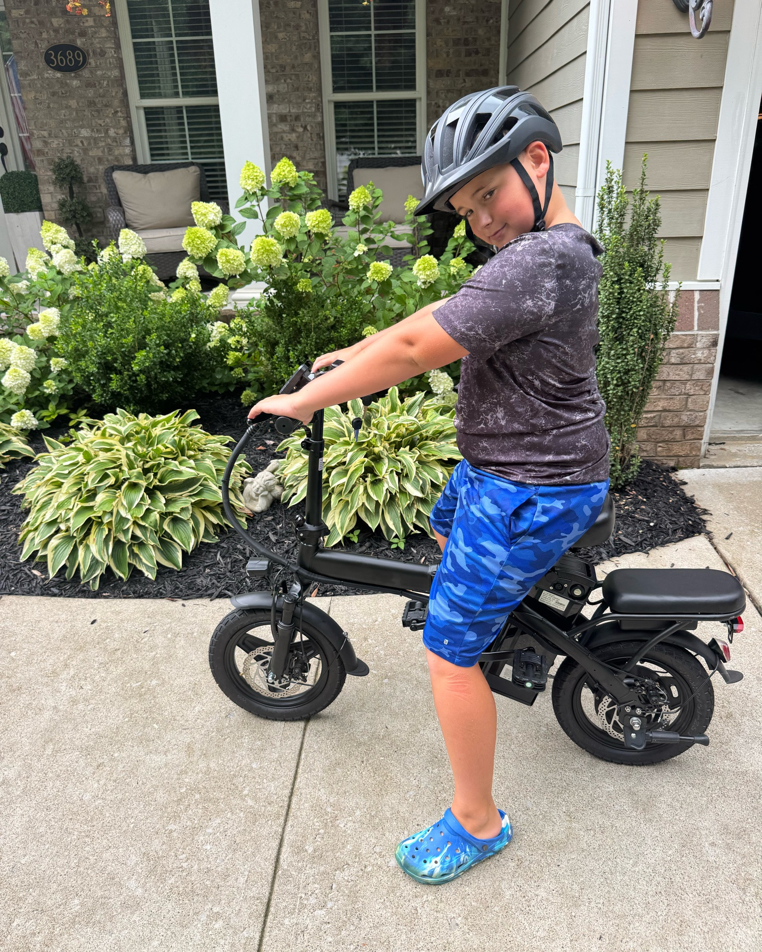 We are a family with kids that ride e-bikes lol and they LOVE them!!! 
At this point if it gets them outside and playing, I’ll take it. My personal battle against the online gaming which is a really struggle these days 🤣

This ebike is sooo fun! Even I took it around the block a couple times :) both boys have one and they love them! 

One of the best kids gifts I think I’ve purchased this year 🎁

#LTKKids #LTKSeasonal #LTKActive