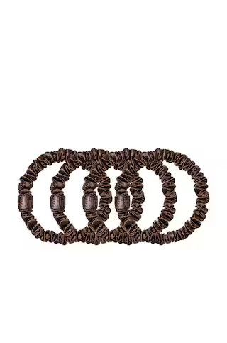 slip Skinny Scrunchies 4 Pack In Blonde from Revolve.com | Revolve Clothing (Global)