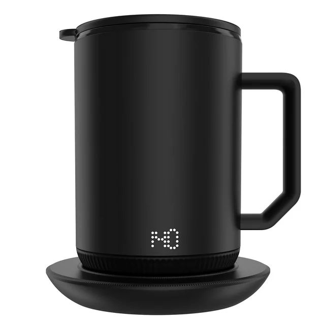 ionMug & Charging Coaster, 12oz. Stainless Steel Self Heating Coffee Mug with Lid, 3.5" x 3.5" x ... | Walmart (US)