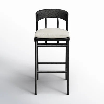 Siofra Woven Stool with Cushion | Wayfair North America