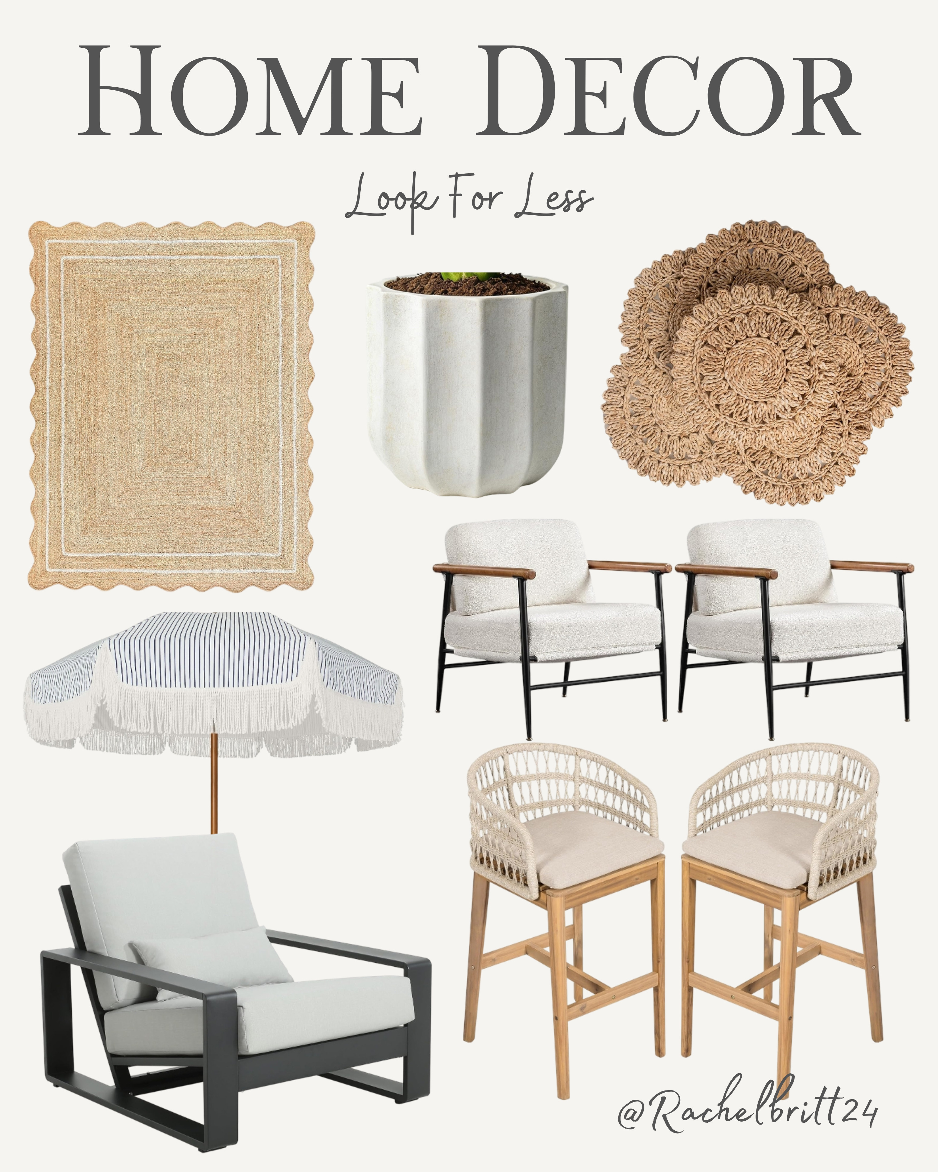 Achieve a high-end look without the designer price tag. These affordable home finds deliver luxury style and elevated comfort to any room on a budget. Save this post and click the link in bio to shop the look! #HomeOnABudget #LookForLess #HomeDecorIdeas 

 #LTKdayinmylife #LTKHome #LTKSaleAlert
