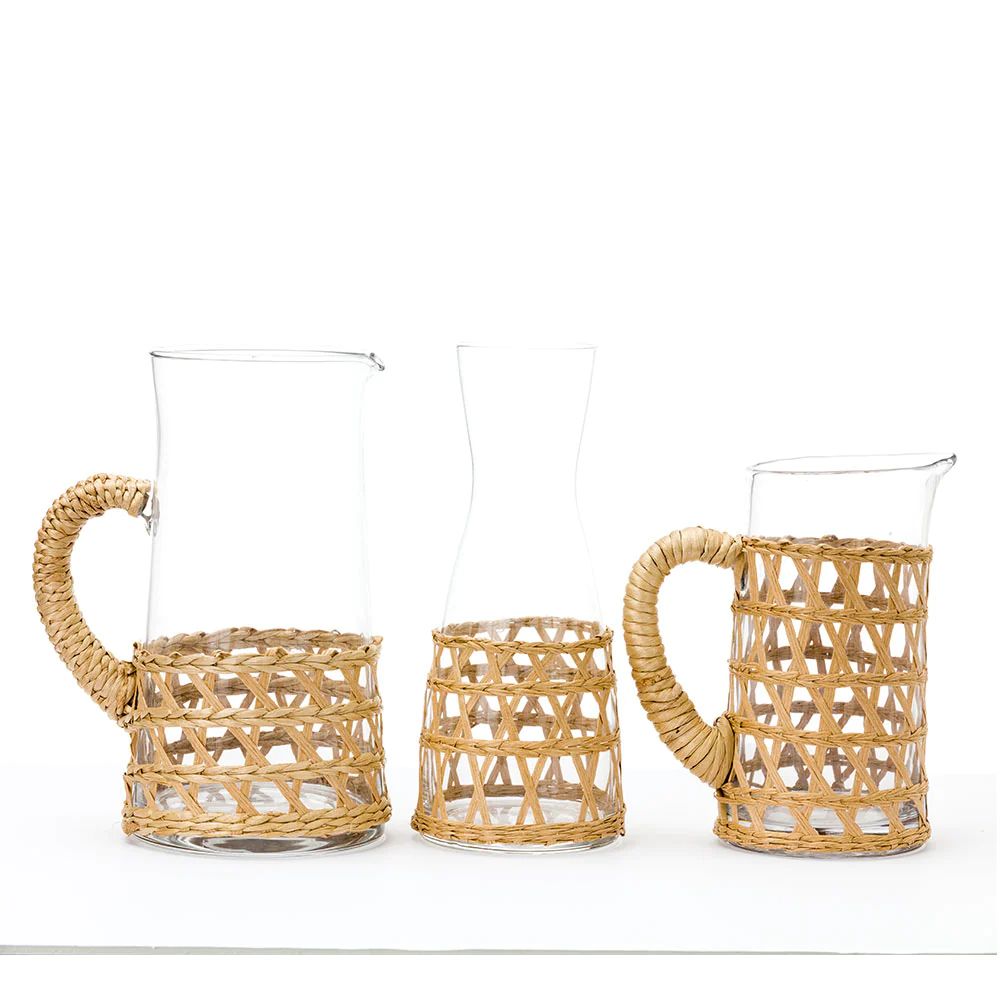 Island Wrapped Pitcher Large Natural | Amanda Lindroth