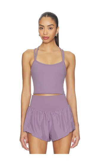Free People x FP Movement Break A Sweat Free Throw Top in Purple. - size M/L | Revolve Clothing (Global)