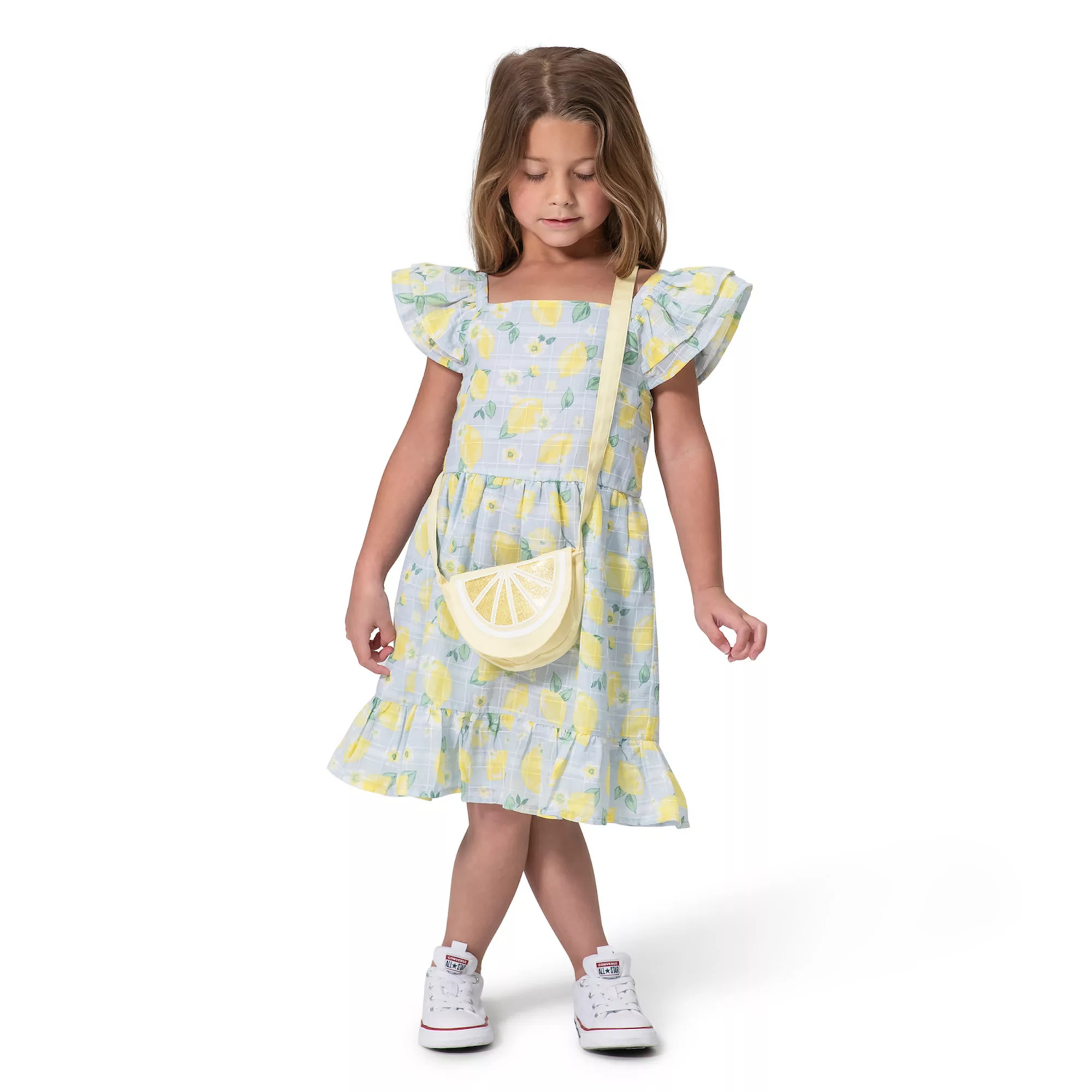 Toddler & Girls 4-6 Draper James 2-pc. Lemon Print Dress and Handbag Set | Kohl's