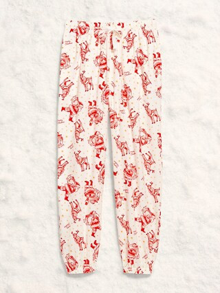 High-Waisted Printed Flannel Pajama Jogger for Women | Old Navy (US)