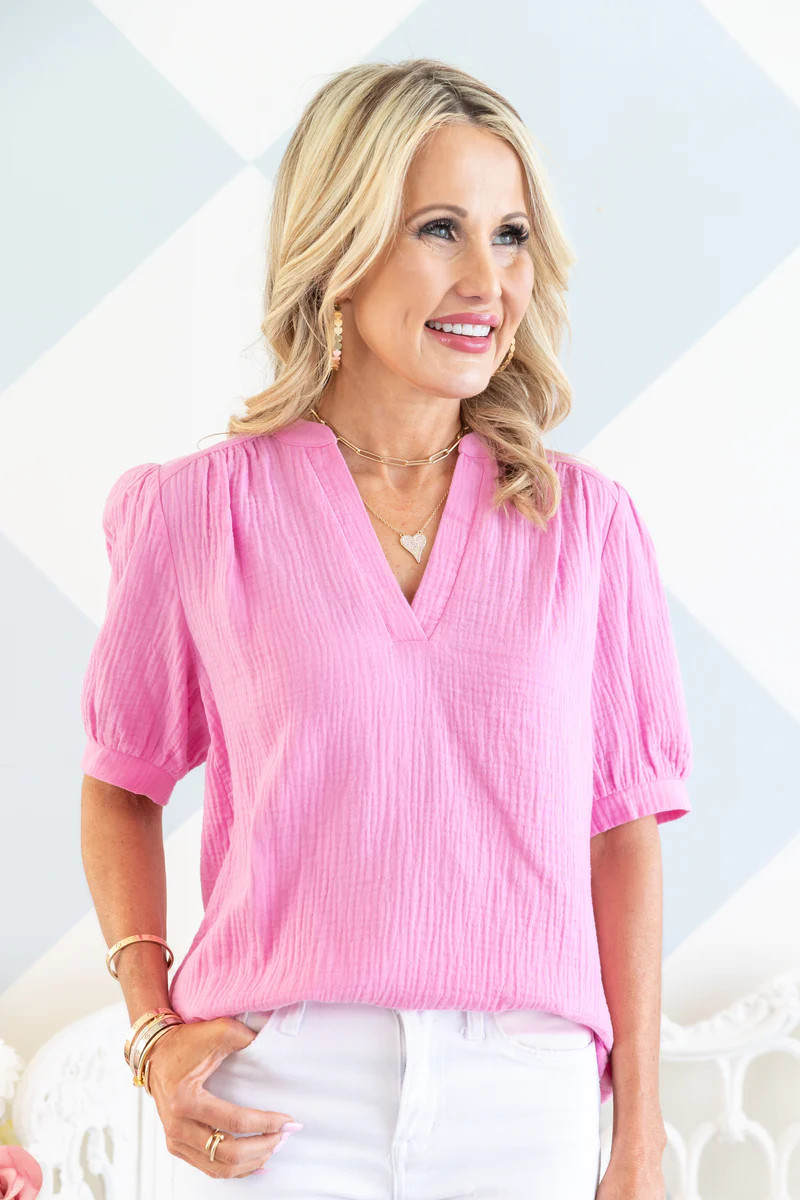 Tammy Top- Pink | Avara