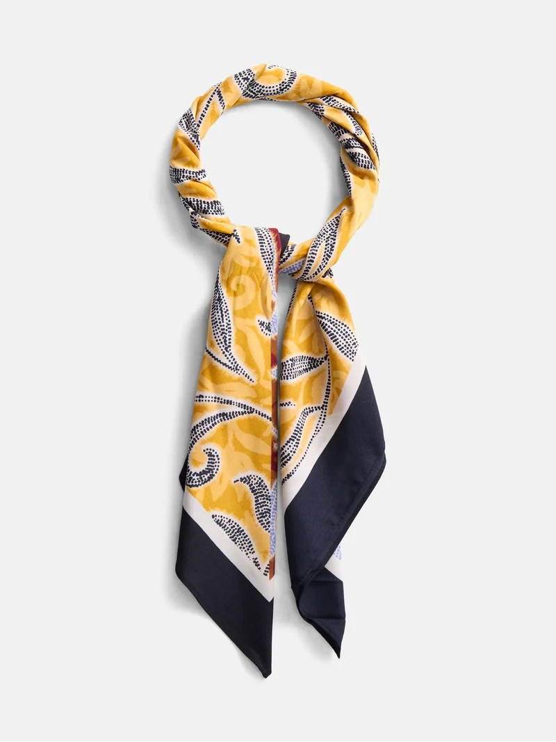 Scenario Women's Printed Square Scarf, Batik Floral | Walmart (US)