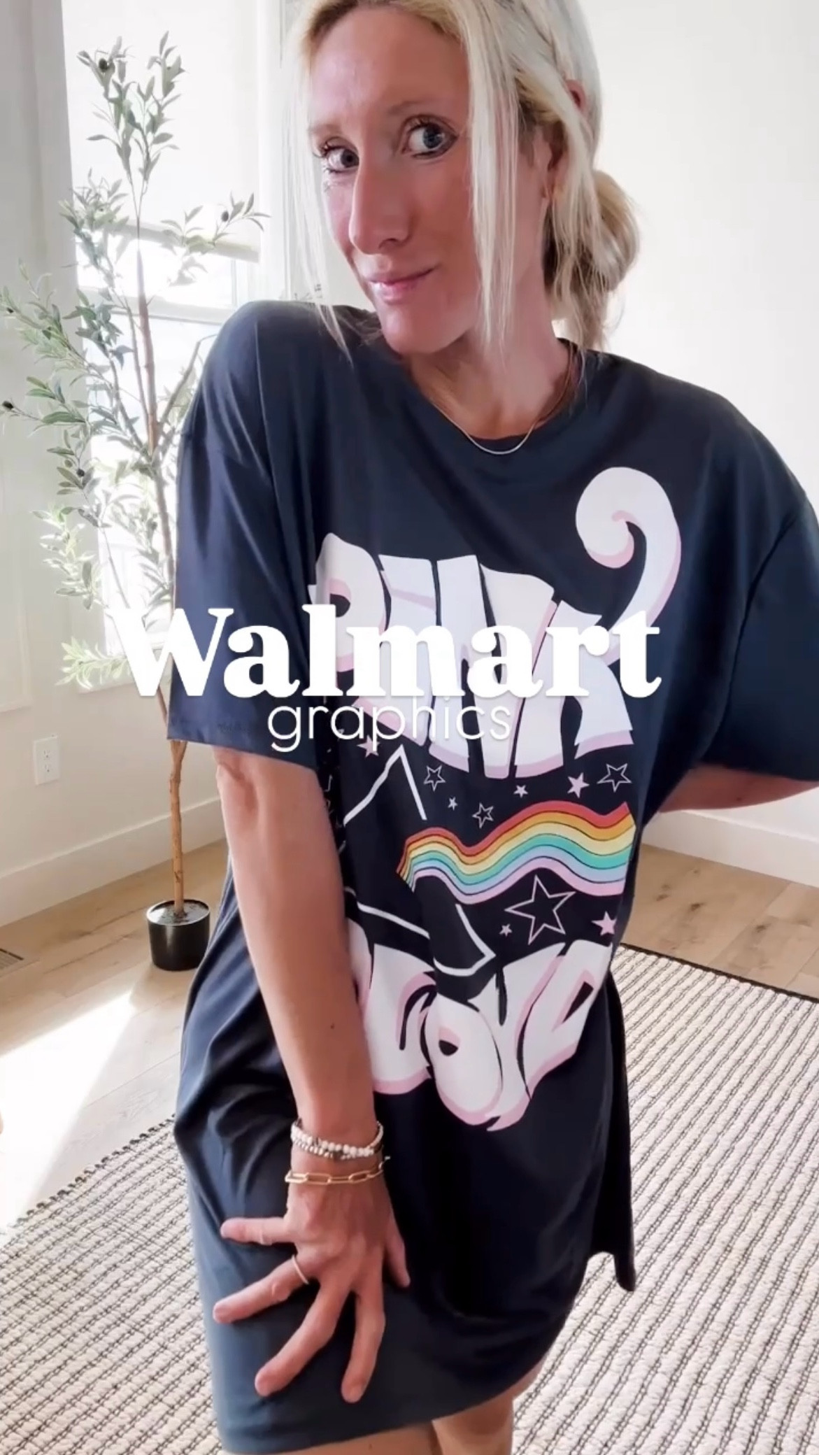 Cute graphics for spring and summer! Cute paired with denim or biker shorts. Wearing size small. 

#LTKStyleTip #LTKSaleAlert #LTKFindsUnder50