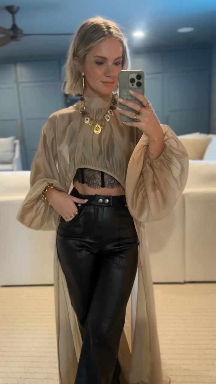 About last night! My boots are on sale at Vince Camuto!! 

Holiday outfit, thanksgiving outfit, boots, leather pants



#LTKGiftGuide #LTKHoliday #LTKCyberWeek