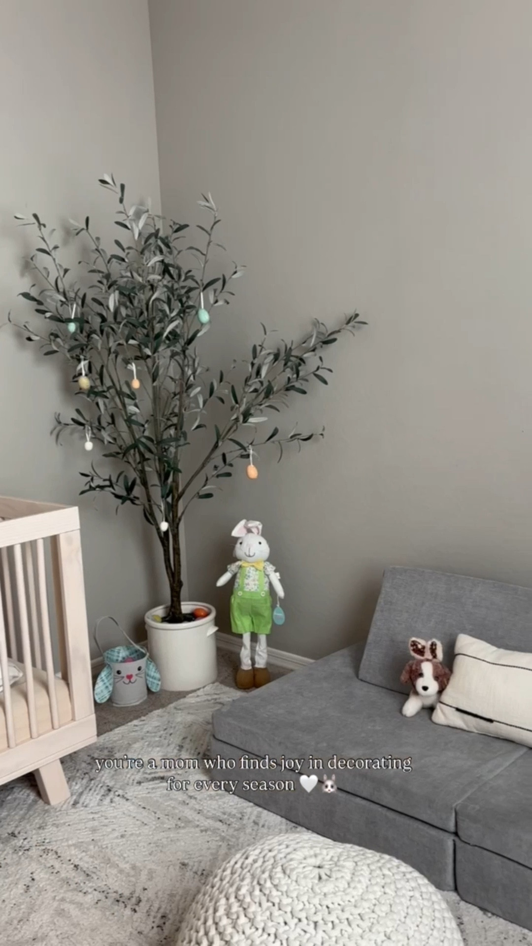 Adding a little touches of Easter in my toddlers room 🤍🐰 

#toddlereaster #easter #easterdecor #toddlerroom #kidsroomdecor #roomdecor #toddlerfinds #easterdecorations #targetfinds #targeteaster #eastersale #targethome #easterbunny 

#LTKWatchNow #LTKSeasonal #LTKHome