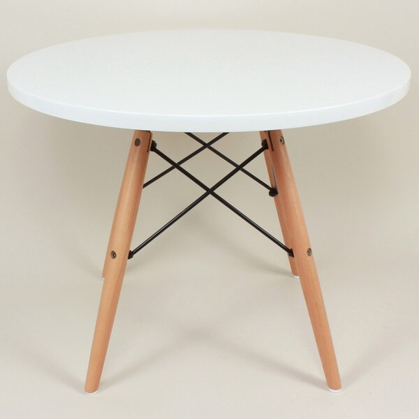 Hans Andersen Home Kids Agnes White Round Table | Bed Bath & Beyond