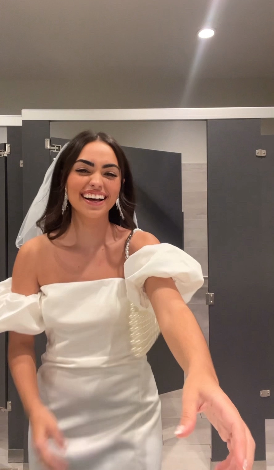 2023 bride, 2024 bride, wedding, bridal, Look, bridal shower, rehearsal dinner, bride wardrobe, white wardrobe, courthouse wedding, puff sleeve dress, satin dress, mini dress, bachelorette outfit, mini veil, white pearl veil, heart earrings, statement earrings, wedding shoe, bridal shoe, point toe heels 


#LTKstyletip #LTKGiftGuide #LTKwedding