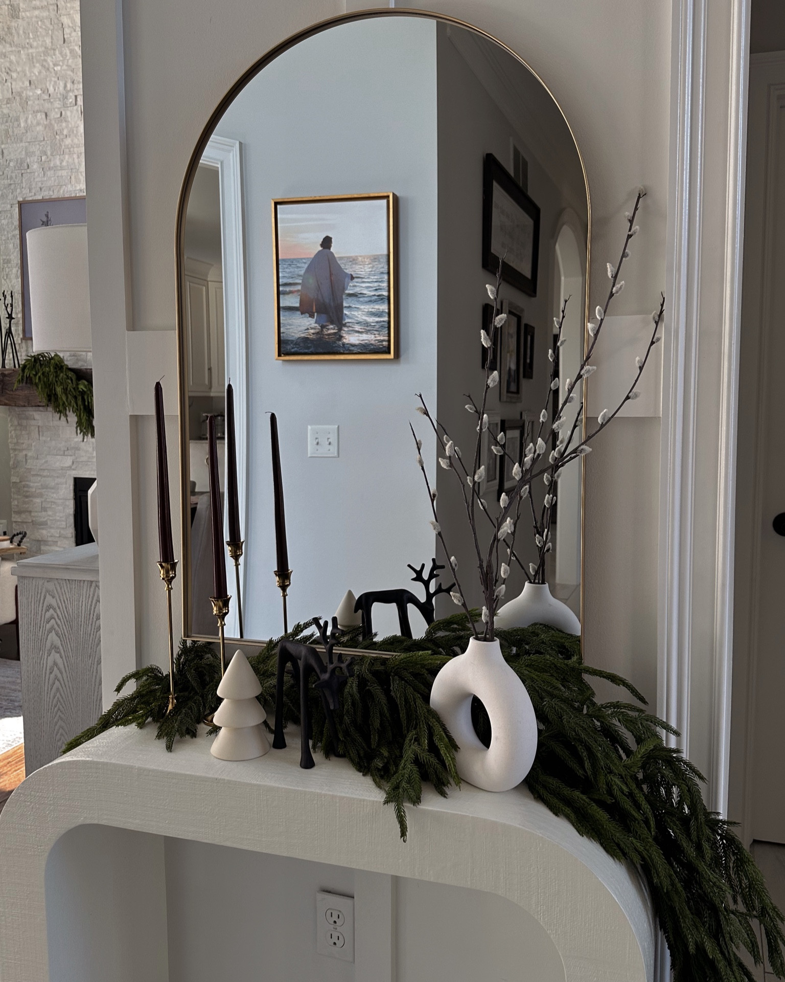 Consol table for Christmas
Home decor  | cb2 console table 

#LTKHoliday #LTKhome
