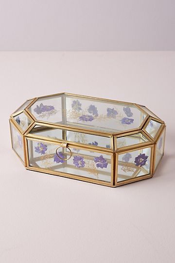 Floral Press Jewelry Box | Anthropologie (US)