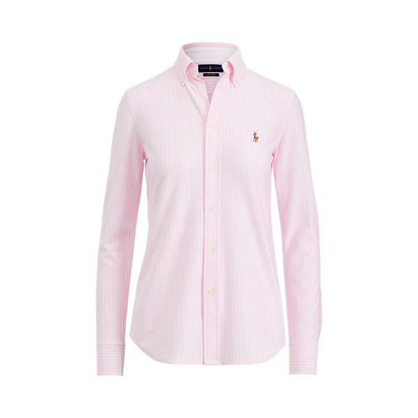 Striped Knit Oxford Shirt | Ralph Lauren (UK)