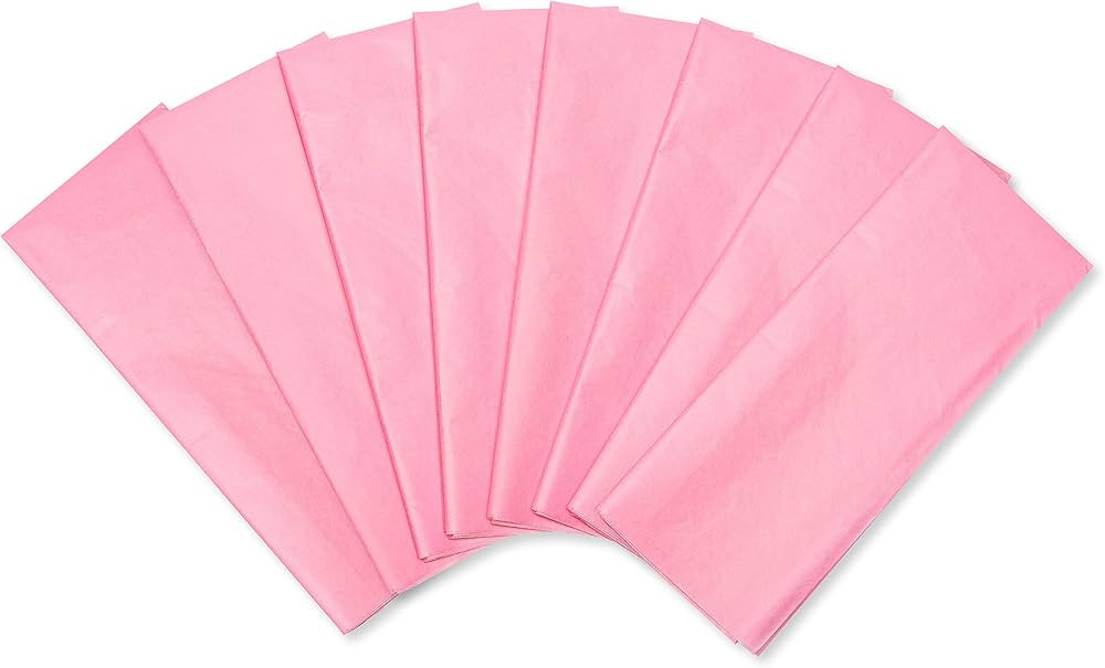 Papyrus Light Pink Tissue Paper for Mother's Day, Easter, Birthdays, Weddings, Bridal Showers, Ba... | Amazon (US)