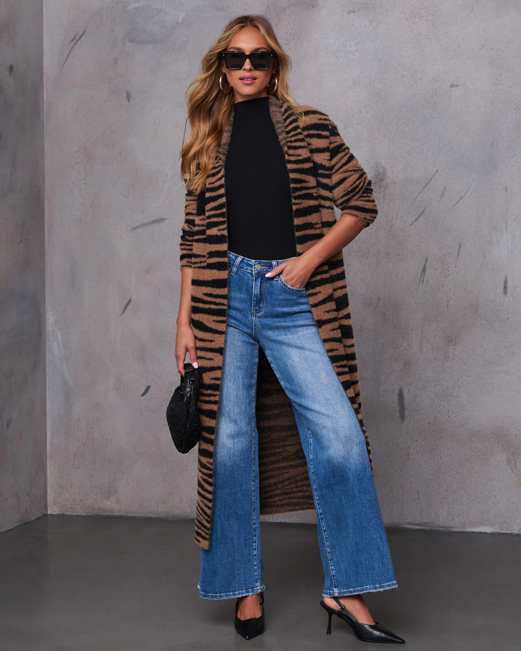 Cause A Scene Animal Print Trench Coat | VICI