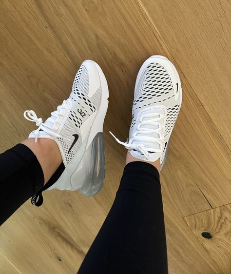 New kicks! Great for the gym and on the go with a pair of leggings!

Women’s tennis shoes, women’s sporty shoes, women’s Nike shoe, Nike 270, gym shoes, lifting shoes, athletic wear, footwear, fashion, fitness

#LTKfitness #LTKstyletip #LTKshoecrush