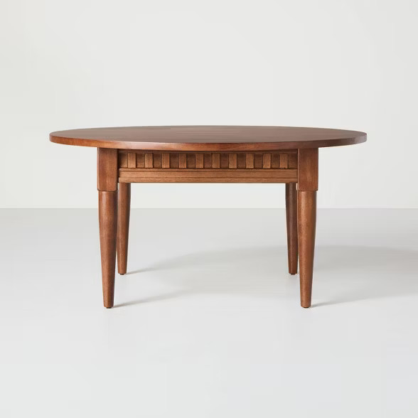 Turned Leg Wood Coffee Table Brown - Hearth & Hand™ with Magnolia | Target