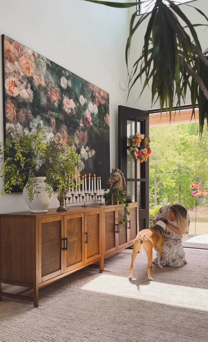 If things aren’t looking quite right in your space, the scale of the pieces might be off. Pairing these two cabinets, a custom rug from Ernesta, and this oversized piece from Big Wall Decor helps the whole space feel balanced and properly filled. 

 

#LTKSpringSale #LTKstorytime #LTKHome