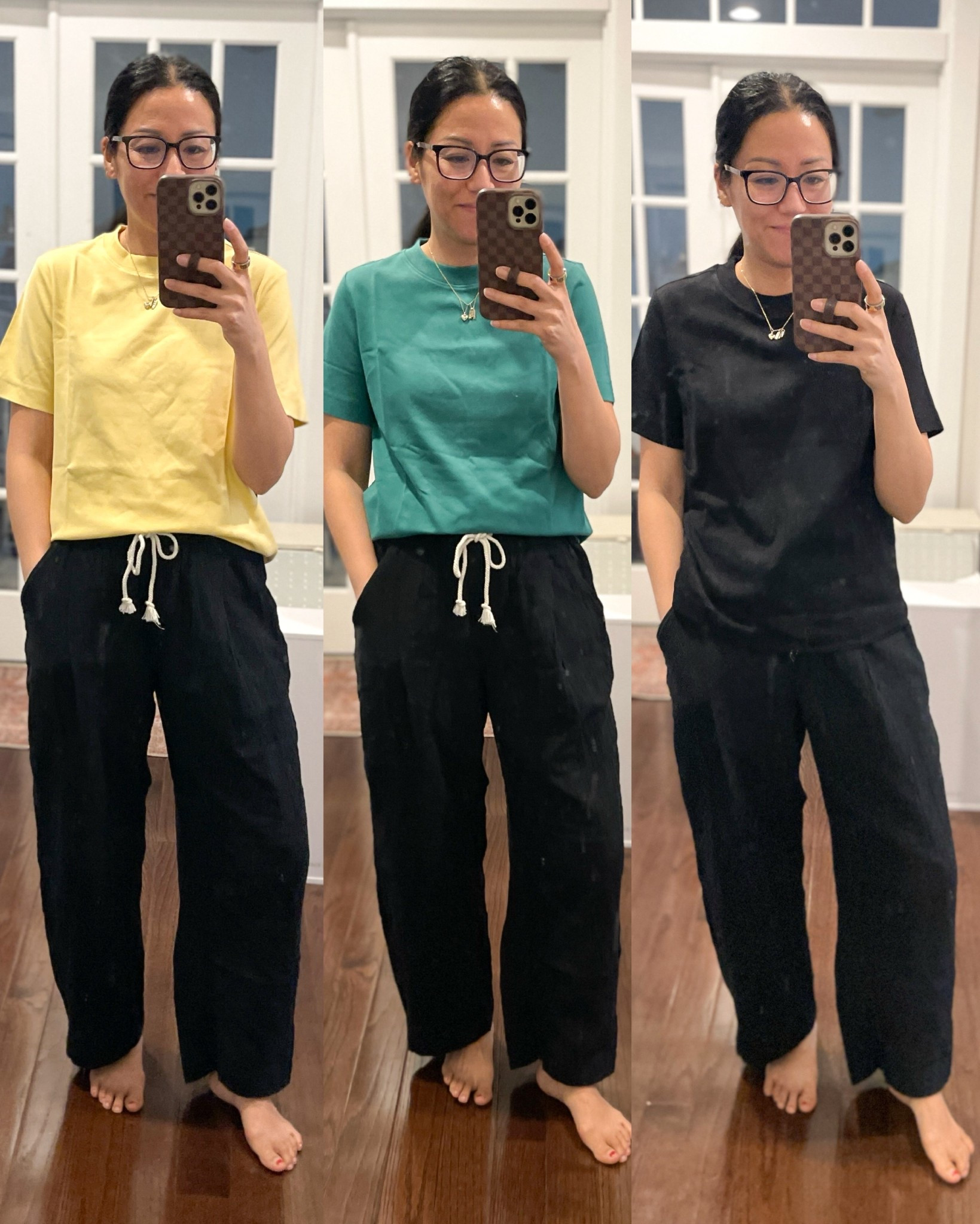 Size small tall top (wanted more length)
Size small regular pants (wanted a more relaxed fit)


#LTKSpringSale #LTKSeasonal #LTKOver40