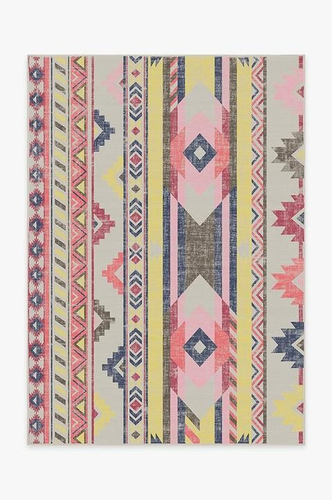 Kilim Batik Pink Rug | Ruggable