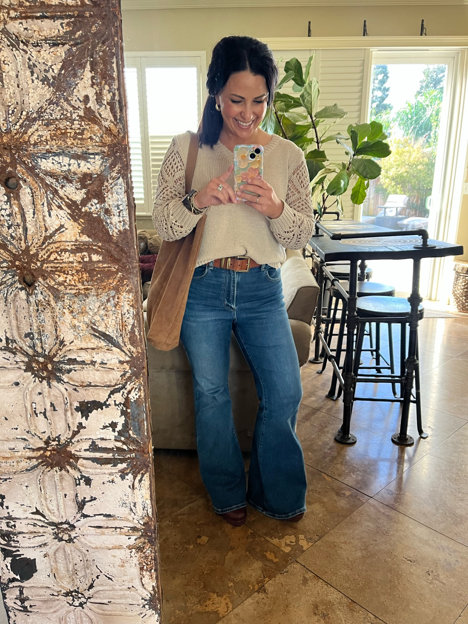 I’m officially done with a week of parent conferences! 🎉 

I love these Abercrombie high waisted flare jeans. I’m wearing a 27 short for reference. This is one of my favorite sweaters, I’m debating on getting g it in another color.

Teacher outfit ideas
Petite style
Fall outfitts

#LTKOver40 #LTKWorkwear #LTKStyleTip