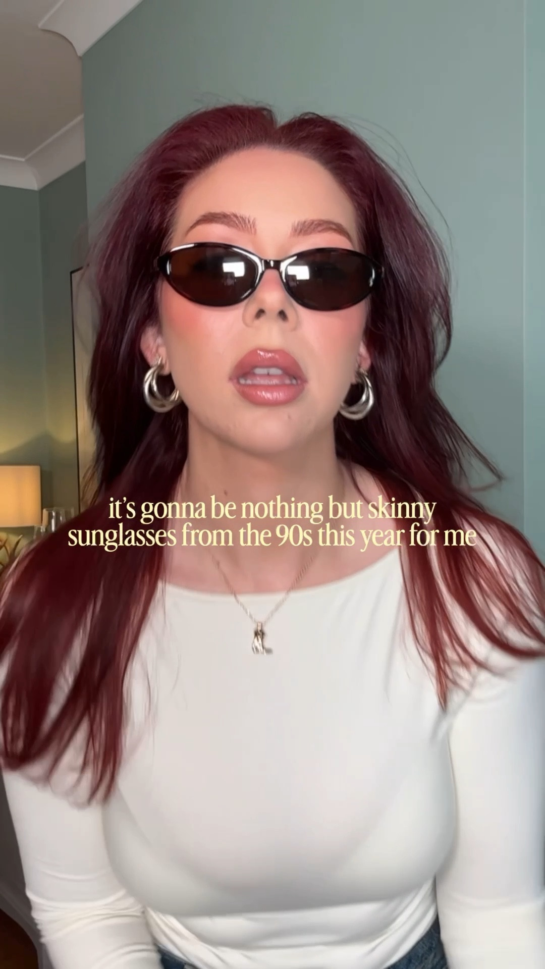 skinny sunnies straight from the 90s 😍🍒 