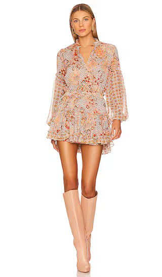 Elisabetta Dress in Flora Tile Mix | Revolve Clothing (Global)
