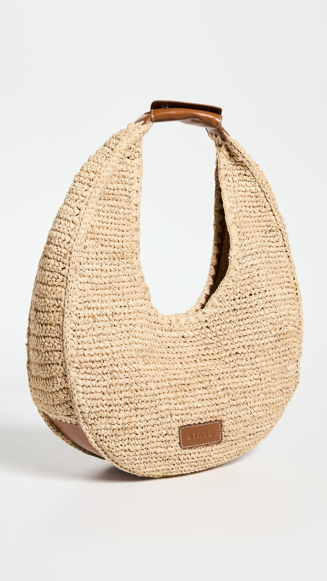 Large Raffia Moon Tote Bag | Shopbop