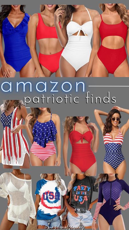 Amazon patriotic finds from Amazon! Swimsuit coverups USA shirts

#LTKSaleAlert #LTKMidsize #LTKSeasonal