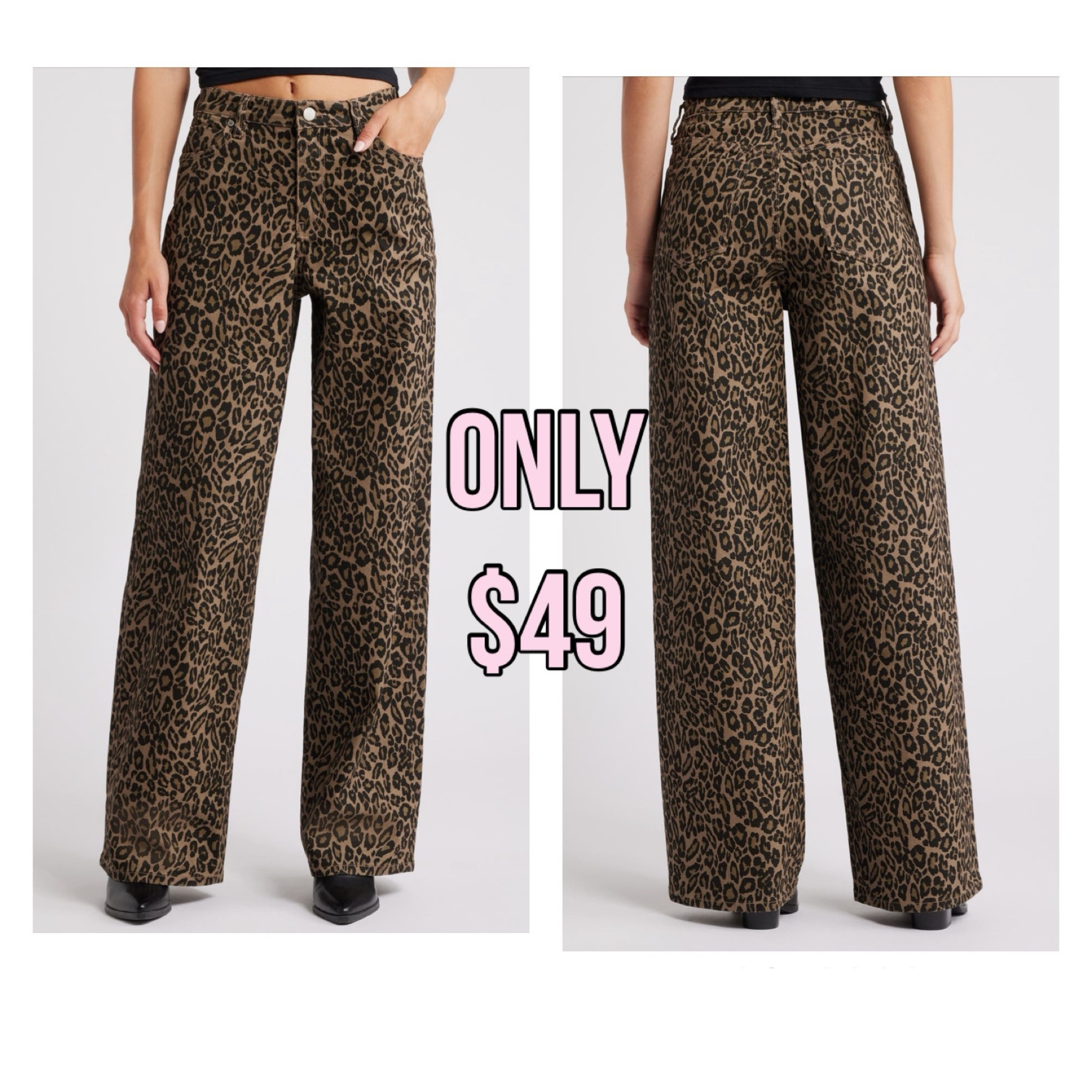 Trending: leopard jeans!

Leopard straight leg jeans. Affordable leopard jeans.

#LTKFindsUnder50 #LTKSeasonal #LTKStyleTip