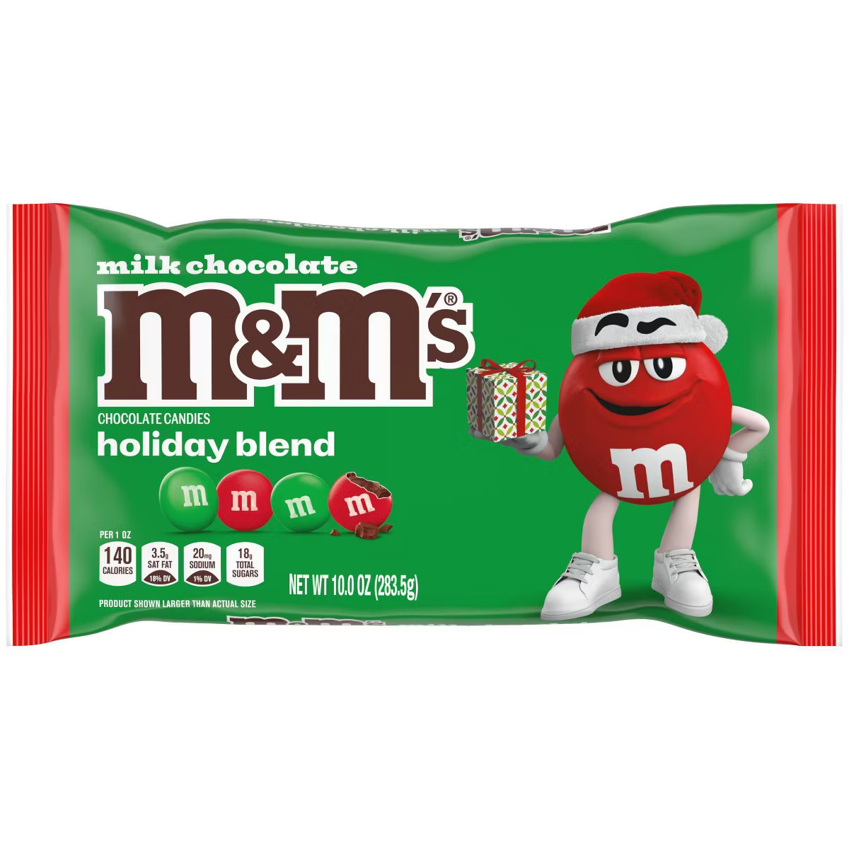 M&M's Christmas Milk Chocolate Candies - 10oz | Target