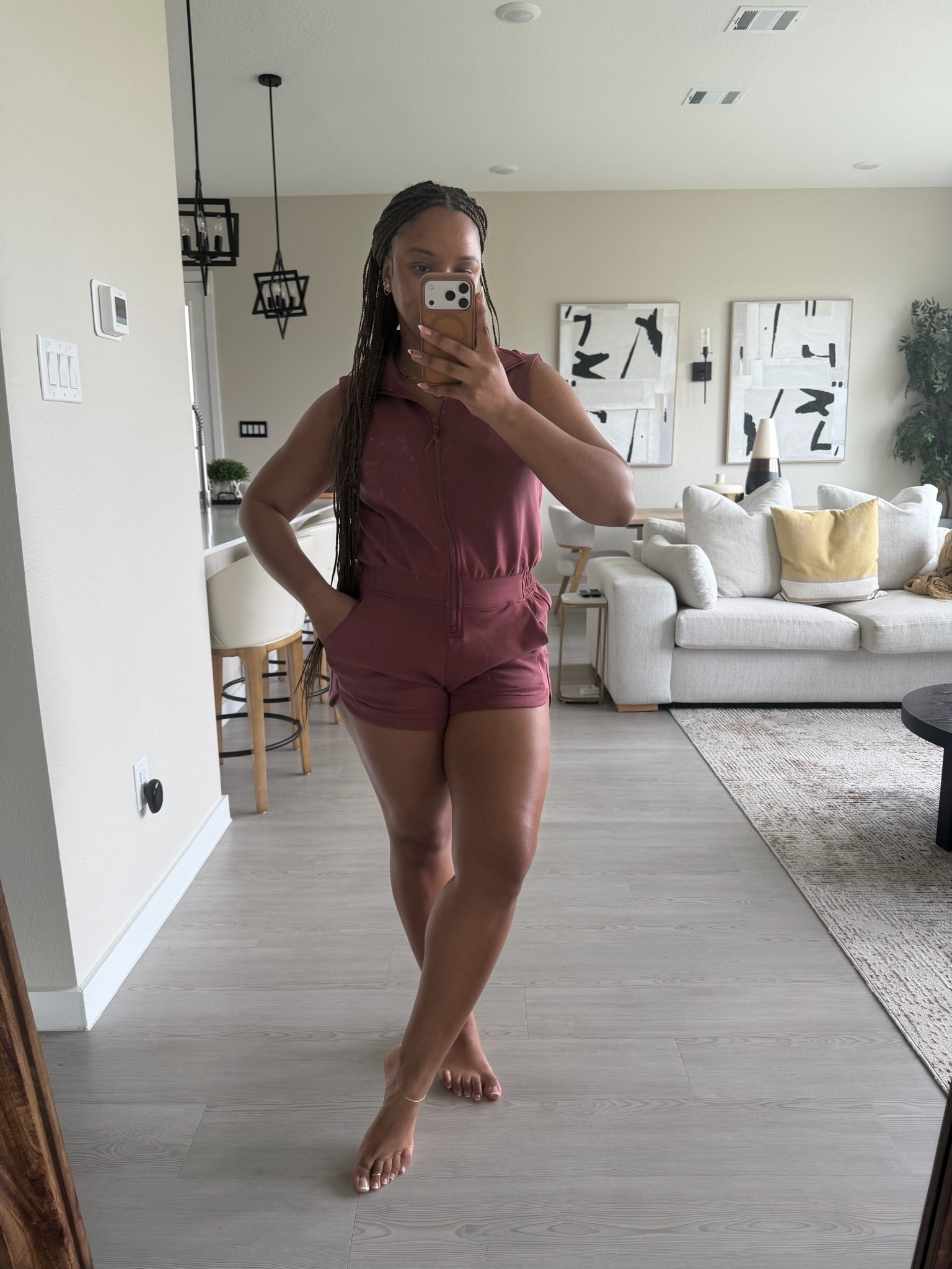 New active romper from #walmart #walmartfashion #rompers 

Wearing a size medium and fits perfectly!

#LTKgrwm #LTKootd