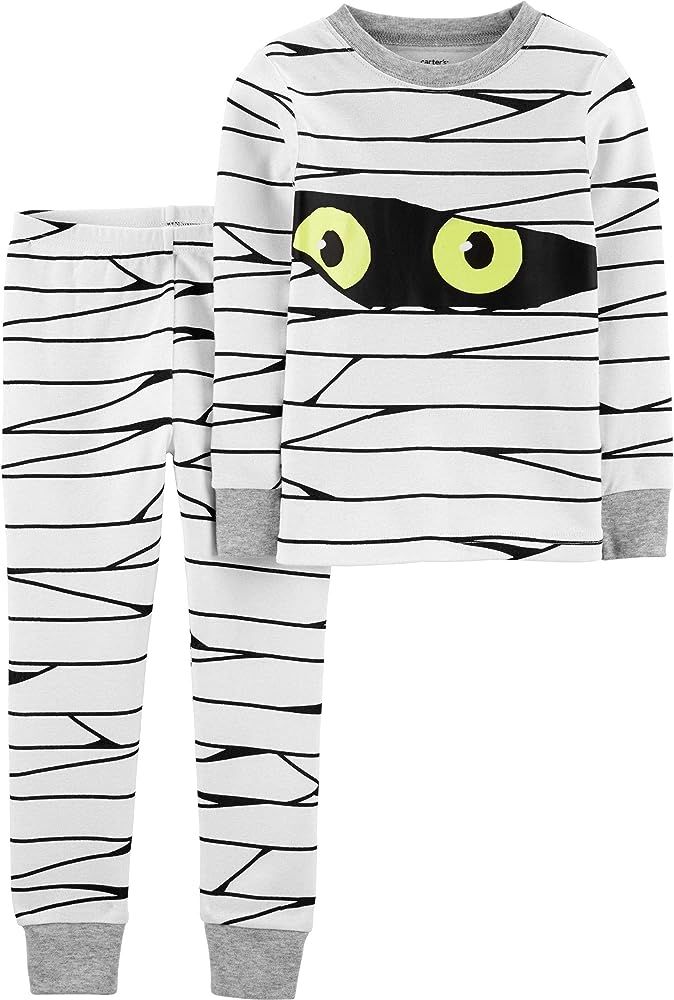 Carter's Baby and Toddler Boys Glow In The Dark Assorted Halloween 2 Piece Pajama Sets | Amazon (US)