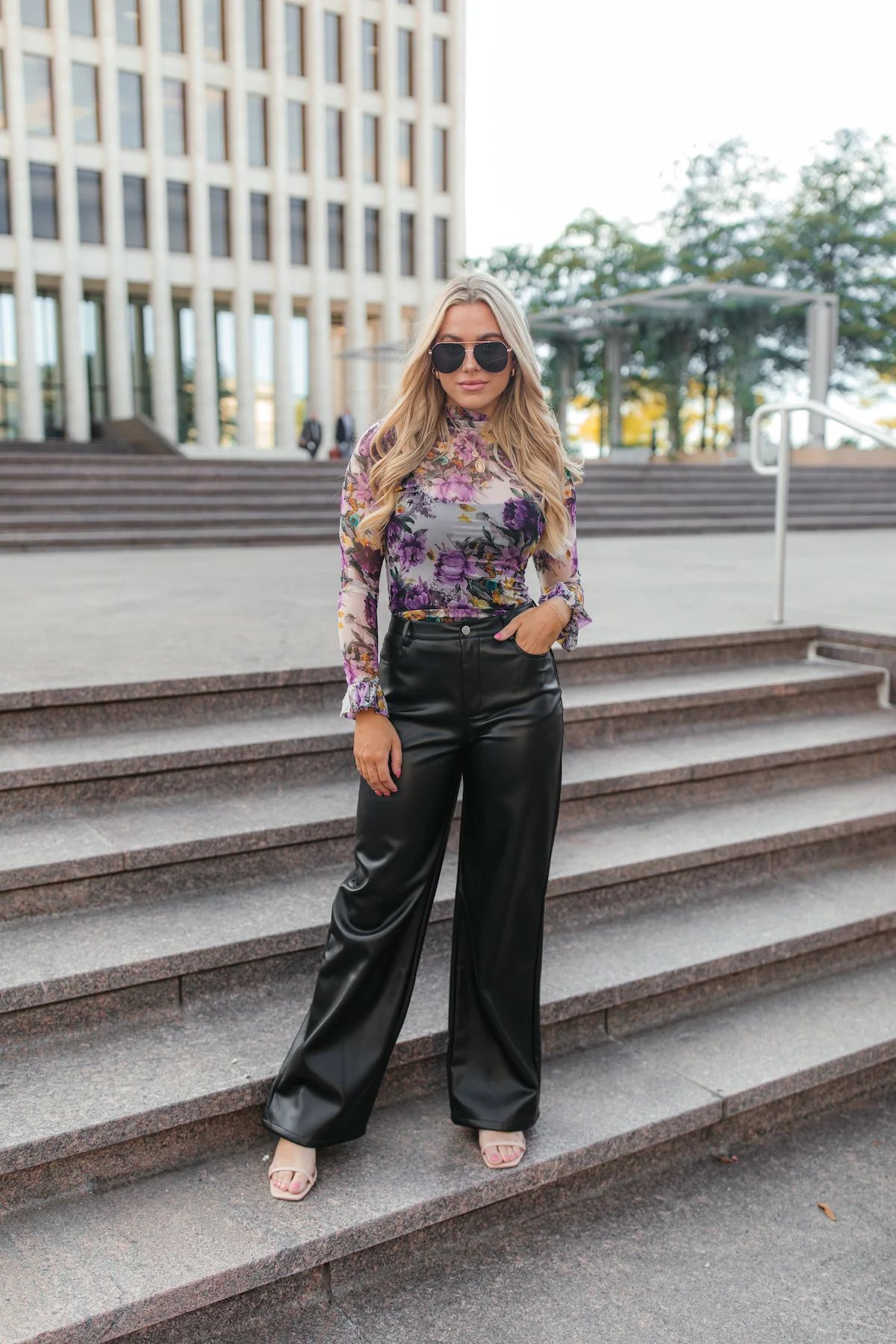 Chloe Floral Top | The Post