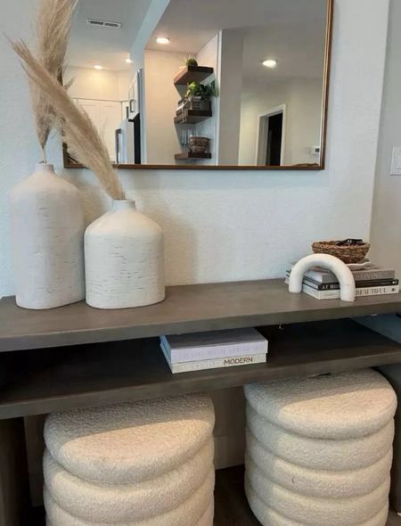 Summer entryway decor ideas, coffee table books and boucle storage ottomans for the home from amazon. Home decor ideas for summer, summer home decor, living room

#LTKHome #LTKFindsUnder100 #LTKFamily