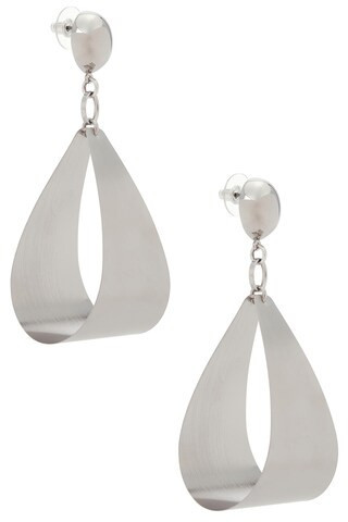 Isabel Marant Long Earrings in Silver - Metallic Silver. Size all. | FWRD 