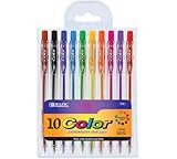 Bazic 10 Retractable Color Pen, Pack of 24 | Amazon (US)