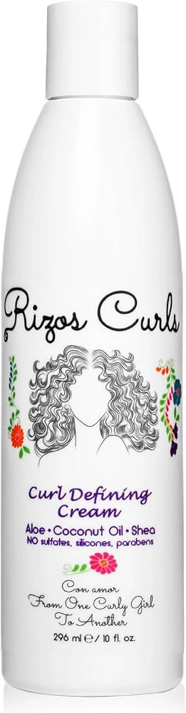 Rizos Curls Curl Defining Cream for Wavy, Curly, Coily, Kinky Hair Frizz Control, Defines, Soften... | Amazon (US)