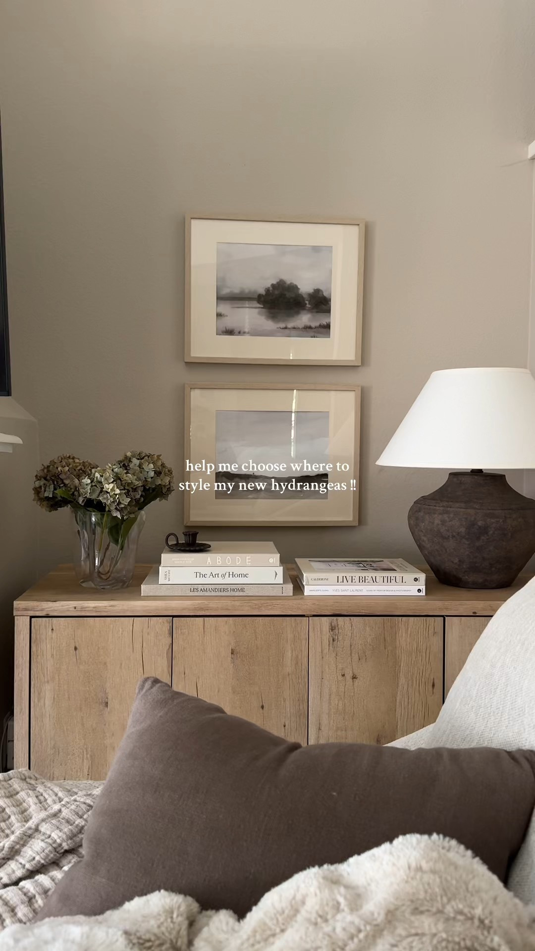 Cabinet styling, living room styling, cabinet decor, living room decor, faux florals, hydrangeas, summer decor, home decor, home inspo, amazon prime day, prime day deals

#LTKSeasonal #LTKStyleTip #LTKHome