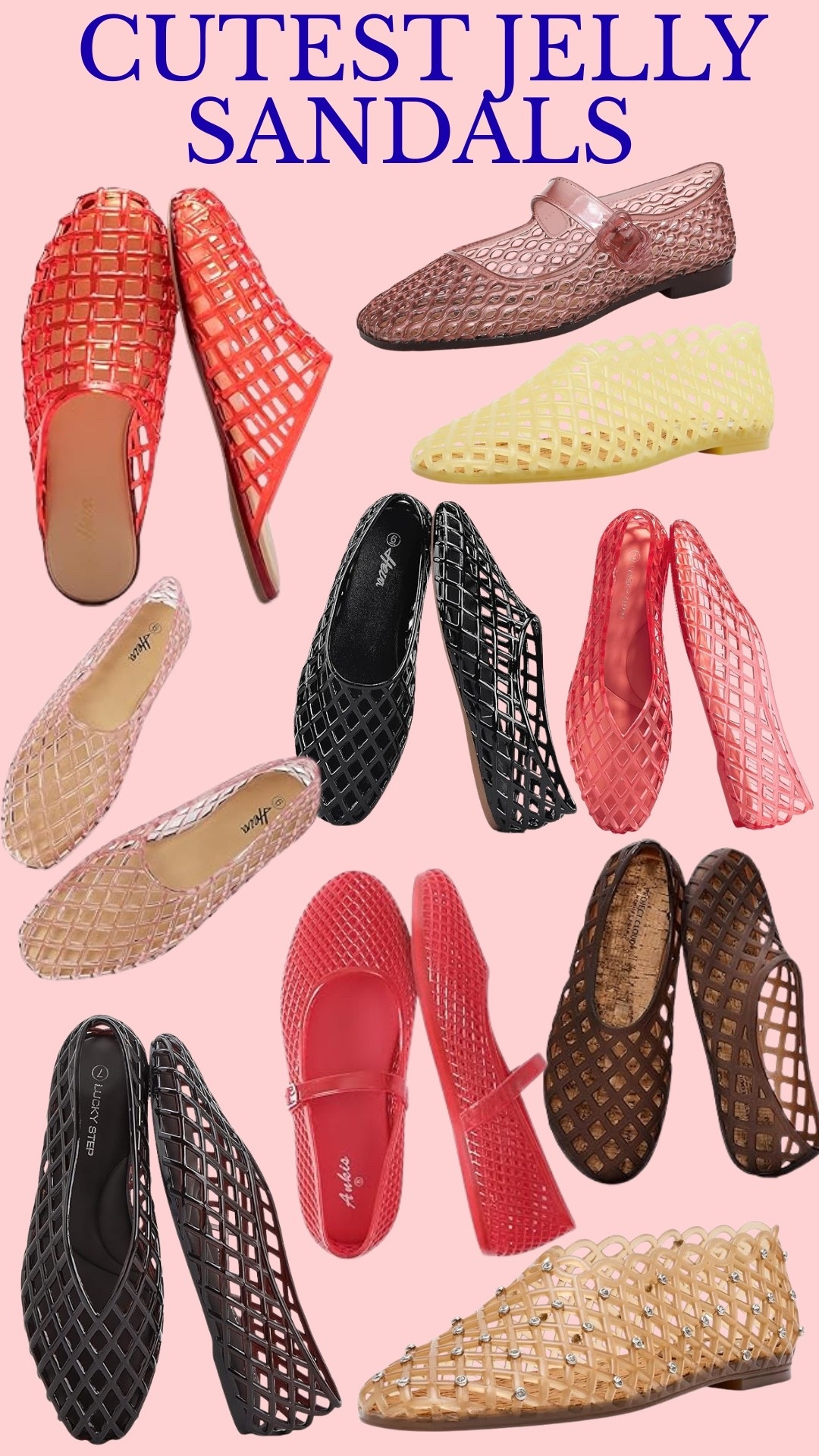 Cute jelly flats 🩷💜

#LTKootd