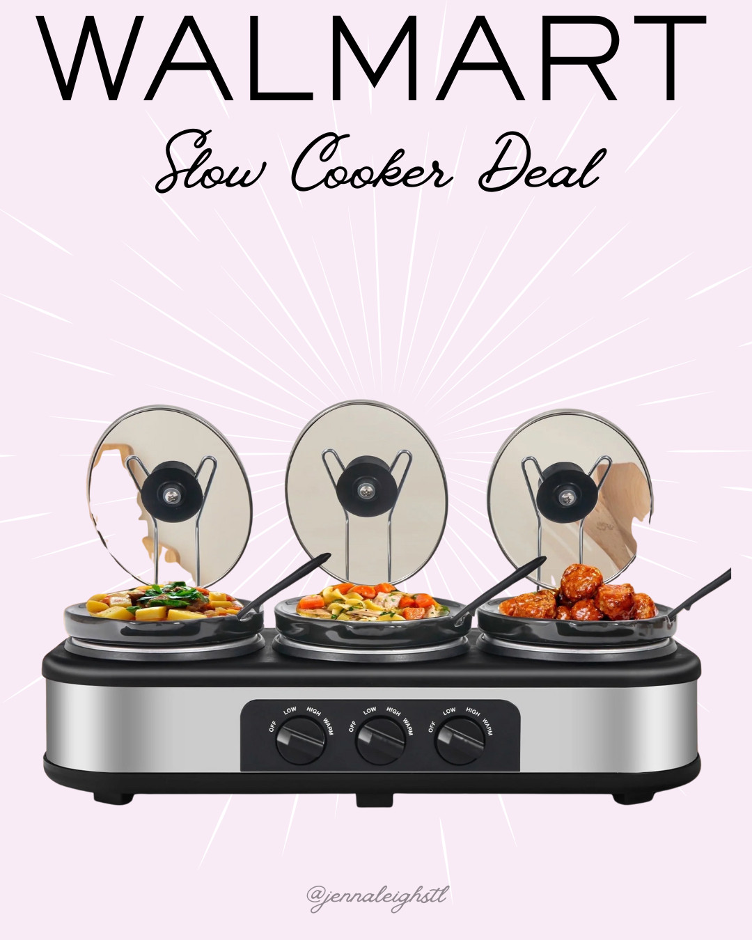 Save $40 at Walmart on this electric 3 in 1 slow cooker. Perfect for Christmas, New Year’s, and game day hosting. 

 #LTKHoliday #LTKfoodie #LTKSaleAlert